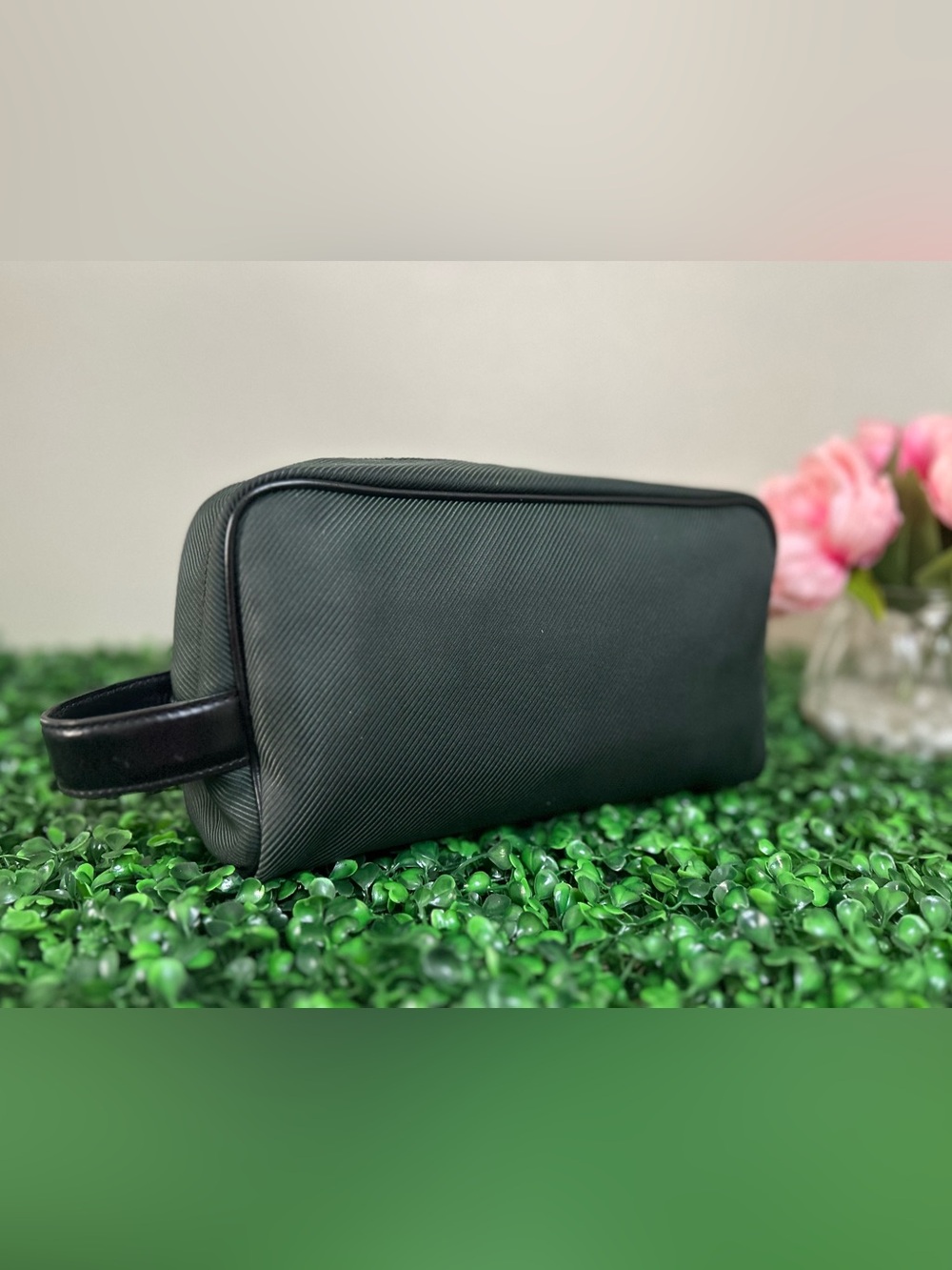 Louis Vuitton Epi Parana Toiletry Pouch Dopp Kit Green (CA1008) Father’s Day